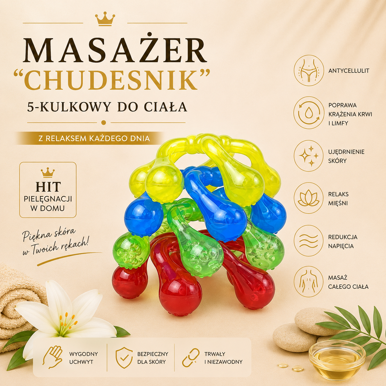 masażer „ośmiornica” masażer „ośmiornica”