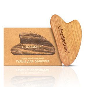 drewniany masażer gua sha